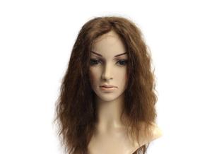 Quality Natural Black Human Hair Lace Front Wigs Shedding Free , Tangle Free wholesale