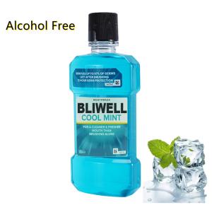 Quality Fight Bad Breath Teeth Whitening Mouthwash 250ml Natural Cool Mint Mouthwash wholesale