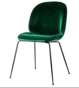 Quality Designer Furniture Fully Upholstered Shell Dinning Chair Gubi Beetle Chair wholesale