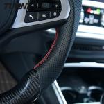 G20 G30 G28 Bmw Carbon Fiber Steering Wheel Customized Black Perforated Leather