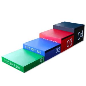 Quality Pure Black Progressive Vaulting Box Exercise Combo Set Fitness Epuipment wholesale