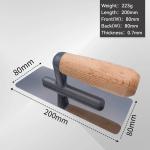 Industrial Grade Stainless Steel Trowel Groover Set for Perfect Concrete