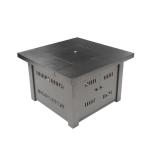 Outdoor Courtyard Charcoal Fire Pit Table Multifunctional Heating Barbecue Grill