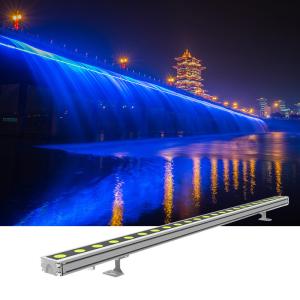 Quality 24W DMX512 LED Linear Wall Washer Lights 0.3M 0.5M 1M 40° Beam Angle wholesale