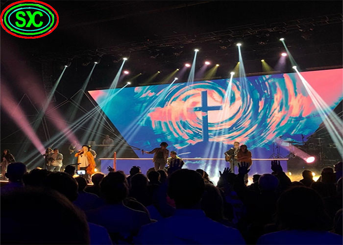 Rental LED P4 Indoor Display LED Screen Video Wall For Concert Stage Event Show Background LED Display Big Screen