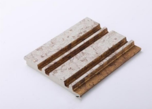 3D Boards Wood Plastic Composite WPC PVC Wall Panel for Household Interior Wall Decor