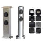 Stainless Steel Outdoor Garden In-ground Lawn Electrical Power Sockets Outlet