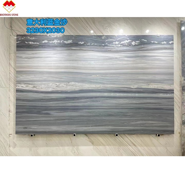 Modern Design Blue Bell Palissandro Elba Blue Marble Tiles with ODM/OEM Acceptable