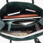 32x15x24cm Ostrich Leather Ladies Tote Handbag