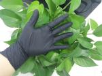 latex free black nitrile examination gloves highly durable for hospital