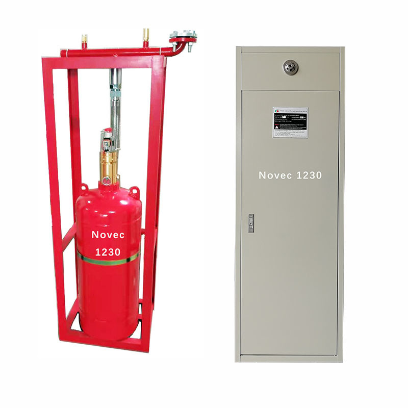 Indoor Fire Control With NOVEC 1230 Fire Suppression System And 14001 Certifications