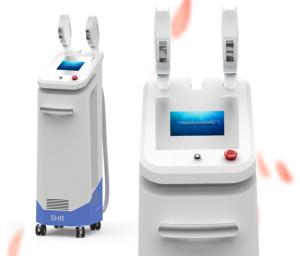 Quality Fda approved salon use beauty instrument vertical e-light shr ipl hair removal machine wholesale