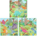 Kids Educational Toy Custom Magnetic Jigsaw Puzzles Combination Book For 4-8