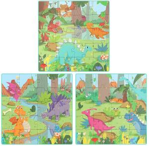Quality Kids Educational Toy Custom Magnetic Jigsaw Puzzles Combination Book For 4-8 Ages wholesale