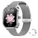 MK88 IPhone Android Women'S Bluetooth Watch Pedometer Amoled Screen Smartwatch