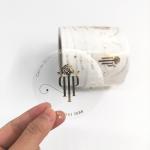 Clear Plastic Cosmetic Transparent Vinyl Sticker Paper Printing