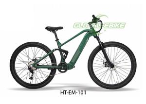 Quality Men Women Rear Hub Motor Electric Bicycle Mountain Bike With Shimano 9 Speed Gear wholesale