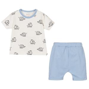 Quality Summer baby boys girls clothing sets customized printing color Organic Cotton Baby Clothing Baby Clothing Sets wholesale