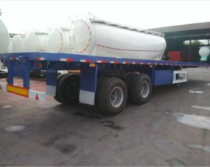 Quality 40 feet container flatbed trailer 40ton container chassis on sale wholesale
