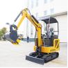 Buy cheap Telescopic Track Frame Rubber Track Mini Excavator 1800kg from wholesalers