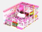 Candy House childrens soft play area , Anti crack indoor foam play structures