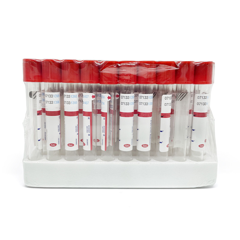 CE ISO Plain Vacuum Blood Collection Tube No Additive 2ml 10ml PET Glass