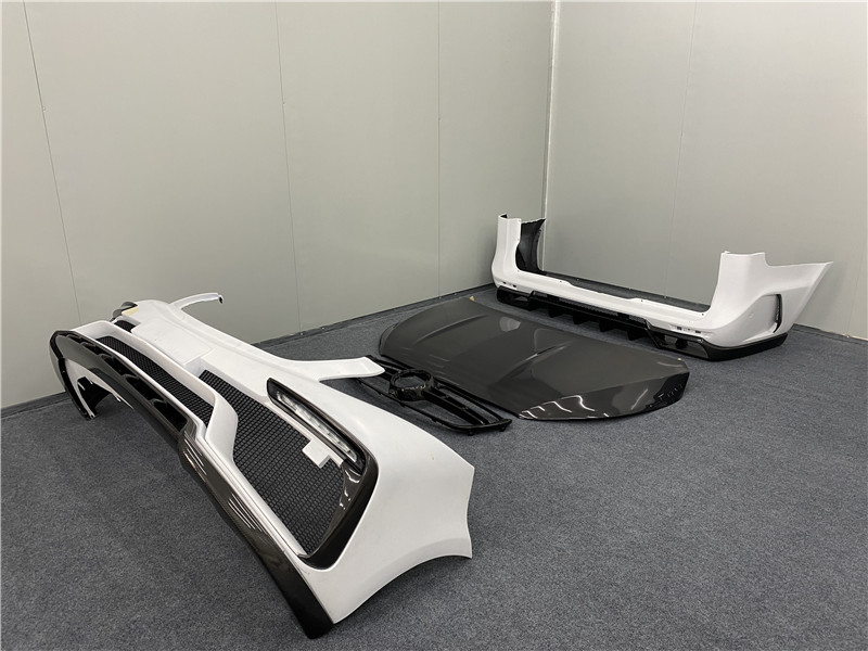 Body Kit for Benz Vito V260 FRP+ Carbon Fiber Materials Vito V260 Upgraded TOPCAR Style Front and Rear Bumper Body Kits