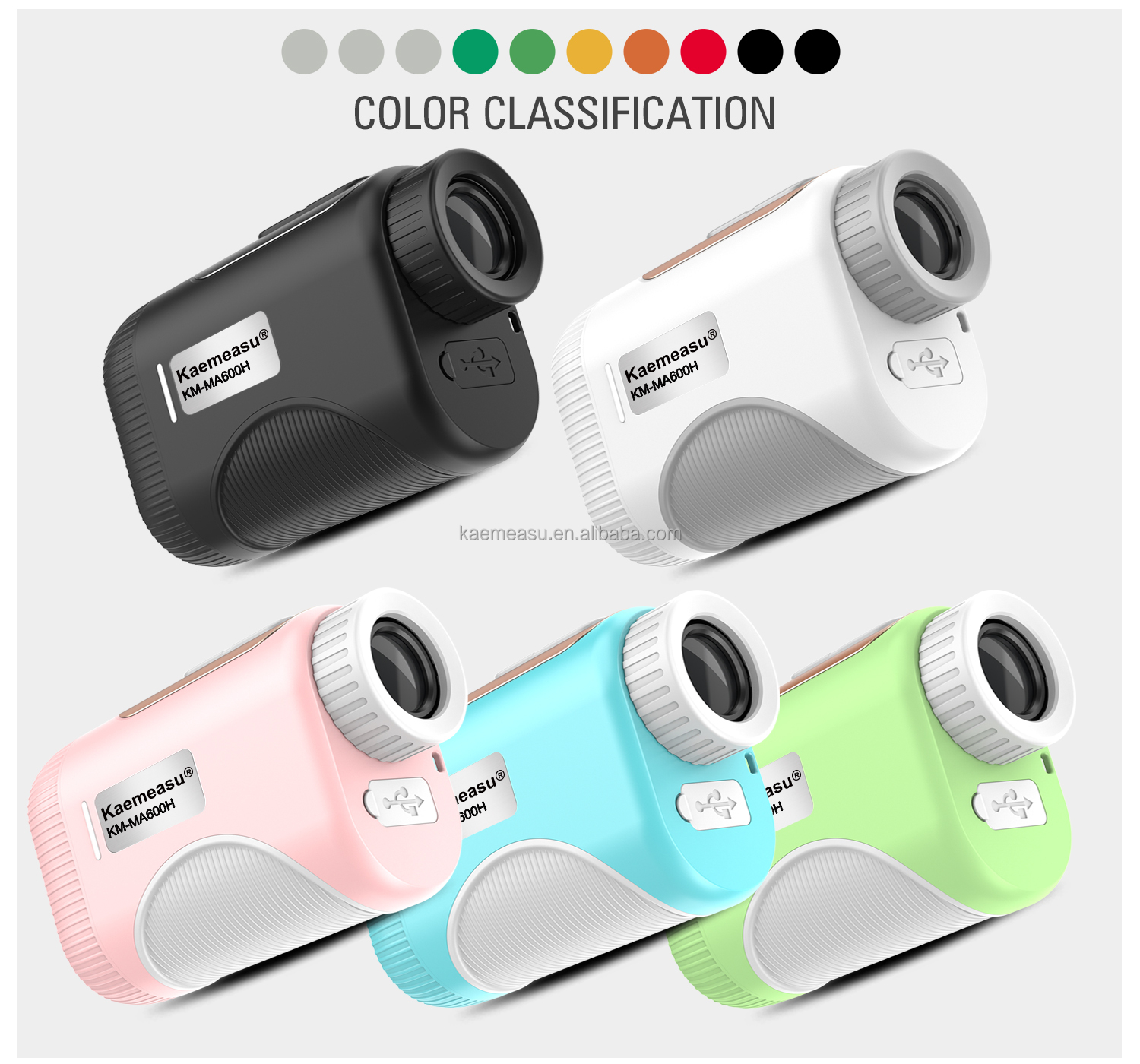 OEM Golf Slope Scope Laser Distance Meter Telescope Industrial Grade Golf Laser Rangefinders for Hunting Binoculars