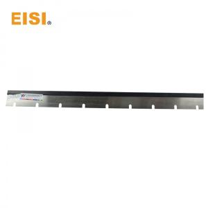 Quality KBA Rapida 142 Wash Up Blade 1510X65X0.50mm 17 U Holes 10 PCS/Carton wholesale