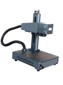 Quality 1064nm Fiber Laser Marking Machine 220V/50Hz Marking Depth 0.01-2mm For Metal wholesale