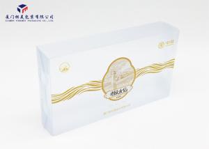 Quality Two Ends Open 0.35MM Matte PVC Custom Made Plastic Boxes 27X5.5X16.5CM wholesale