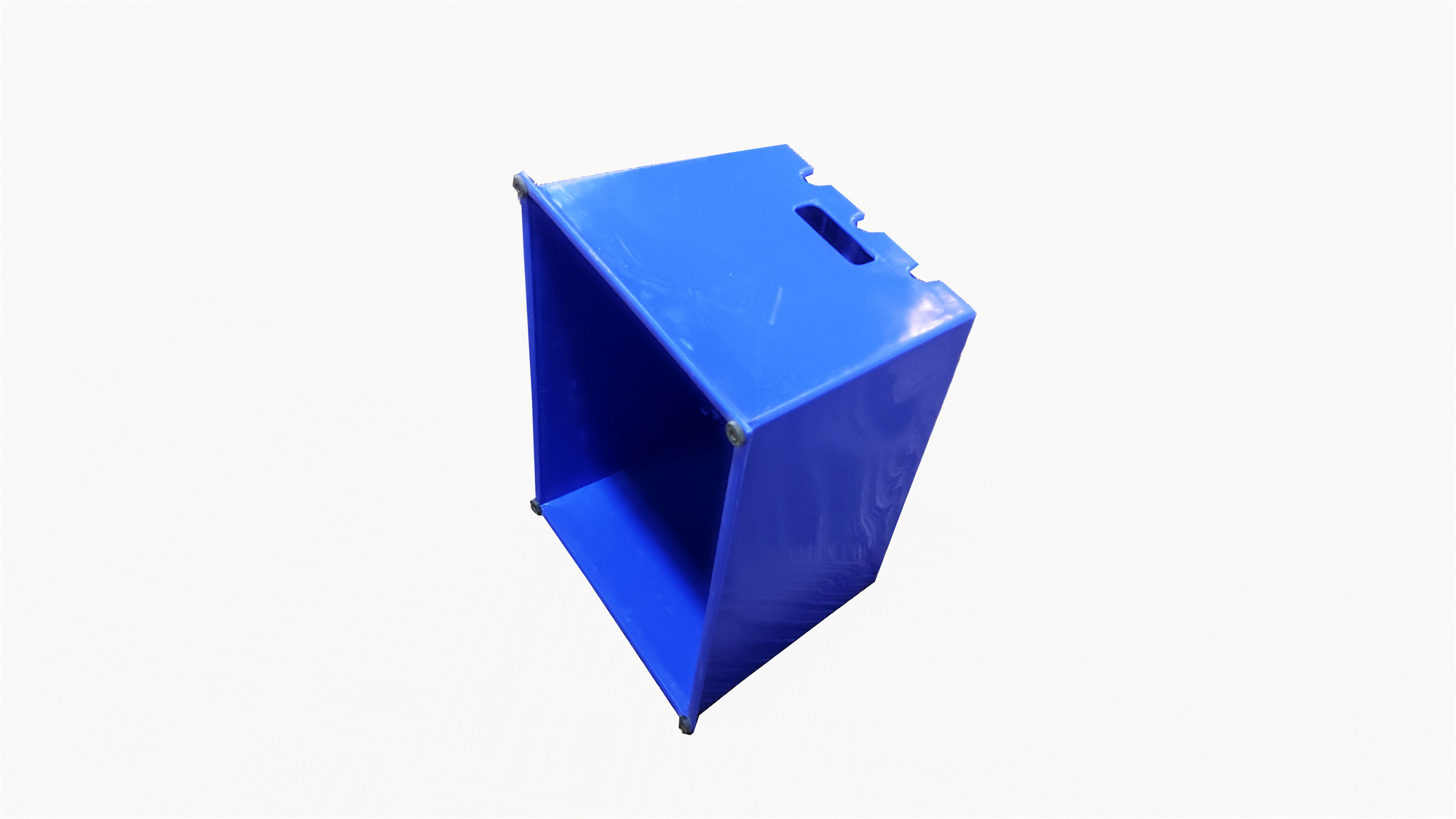 Foldable Plastic Ladder With Non Slip Treads For Enhanced Safety