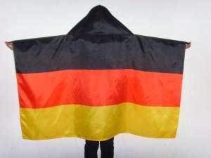China Brazil Football Flag Cape World Cup Theme Polyester Body Flags For Soccer Event on sale