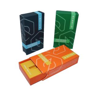 Quality Childproof Vaporizer Cartridge Packaging Box CMYK Printing Recyclable Paper wholesale