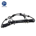 3 Channels 7 Core IP67 Rear View Camera Cable