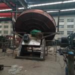 20t Fan Disc Granulator Organic Fertilizer Manufacturing Process 15kw