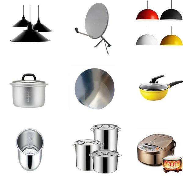 China 1050 dc grade Aluminium Circle aluminum round plate For Cookware/Turkey