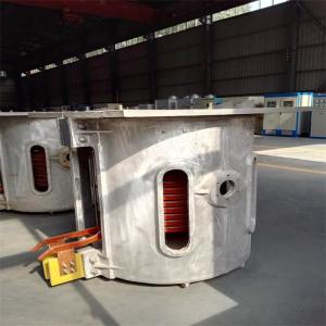 China Small Projects 500KG Medium Frequency Induction Industrial Melting Furnace on sale