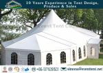 Adjustable Heavy Duty Tents White , High Peak Pole Tent For Large event party,