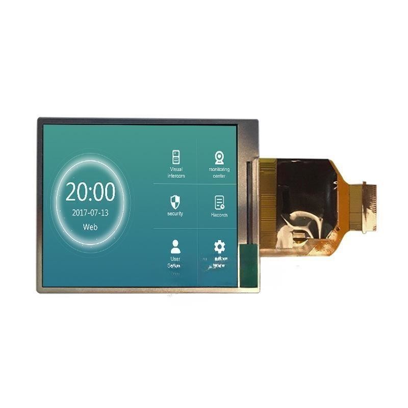 SPI+RGB Interface Transflective Sunlight Readable TFT Display 3 Inch 640*480 Resolution