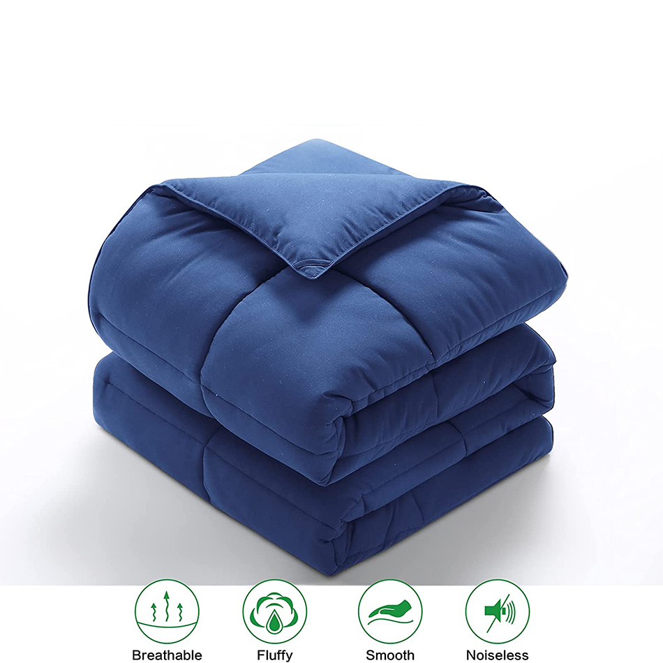 Lightweight Quilted for All Season Comforter 1pc and Thread Count 200TC