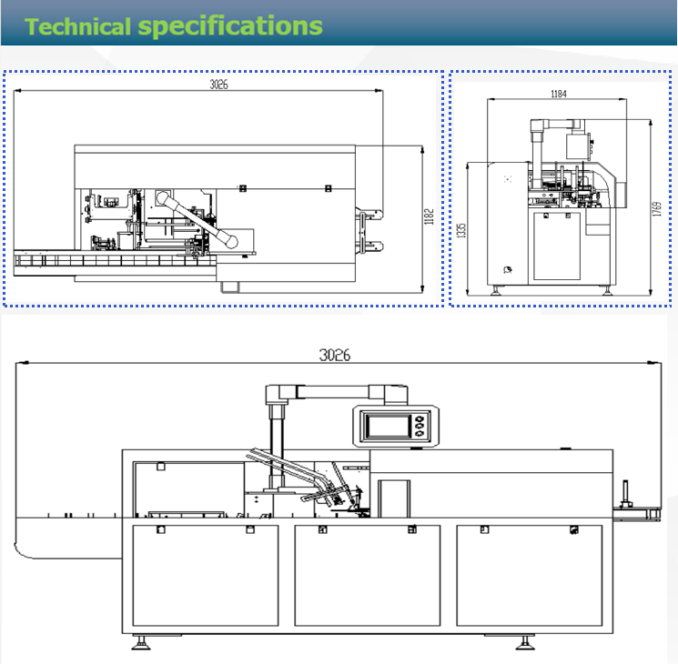 Food Cosmetics Multi Function Packaging Machine Automatic Electric
