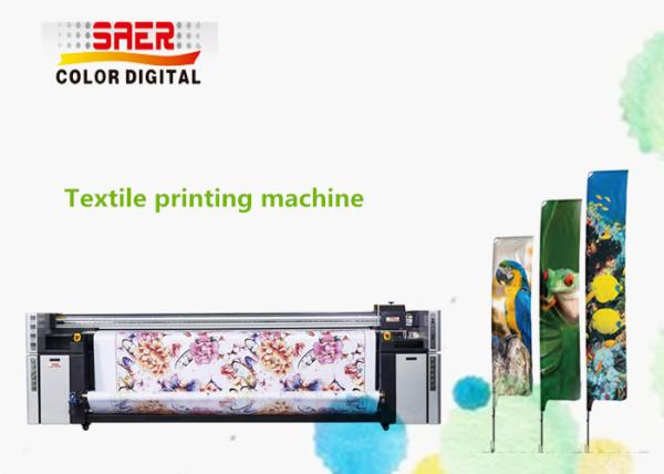 Digital Textile Printing Machine Flag Banner Polyester Fabric Inkjet Dye