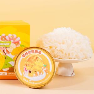 Quality Instant Mango Pomelo Sago Collagen Peach Gum Dessert Low Sugar Meal Replacement wholesale