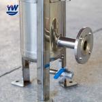 Stainless Steel Single Bag Filter Housing Liquid Ss Bag Filter