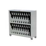 Mobile Office Financial Account Shelves Cabinet With Wheel Metal Storage Rack