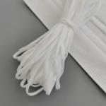 3.5mm 5mm White Elastic Ear Loops Rope Band For Disposable Face Mask