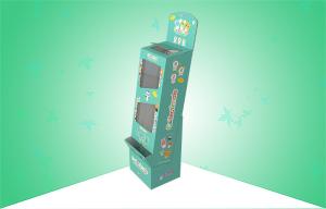 Quality Dropping Pocket POP Cardboard Display Stands 4 Columns To Promoting Surprise Toys wholesale