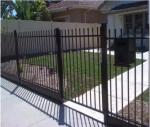 Best Price Powder Coated Square Post Wrought Iron Aluminum Fence