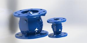 Quality Soft Seal Ductile Iron Non Slam Check Valve DI With Temperature Up To 80℃ wholesale